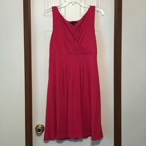 SALE Lands' End Banded Waist Fit & Flare Dress